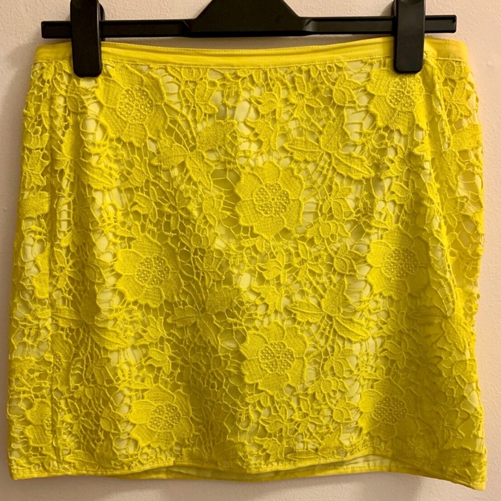 Madewell Lace Mini Skirt